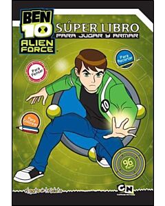 SUPER LIBRO PARA JUGAR Y ARMAR - BEN 10 ALIEN FORCE