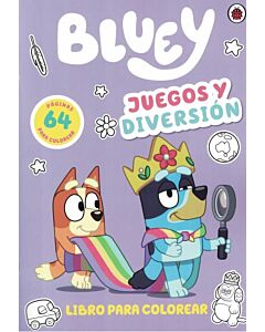 BLUEY JUEGOS Y DIVERSION LIBRO PARA COLOREAR