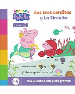 TRES CERDITOS Y LA SIRENITA, LOS APRENDE CON PEPPA PIG