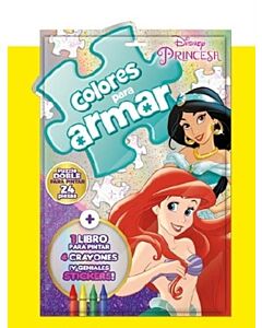 PRINCESAS COLORES PARA ARMAR