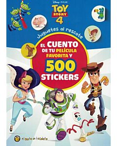 TOY STORY 4 JUGUETES AL RESCATE 500 STICKERS