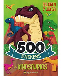 500 STICKERS DE DINOSAURIOS