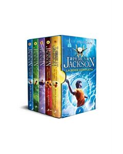 PERCY JACKSON CAJA SAGA COMPLETA