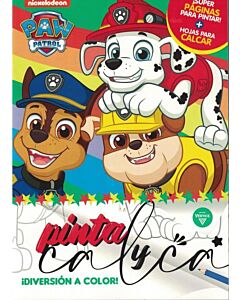 PINTA Y CALCA PAW PATROL