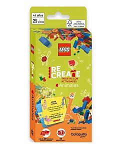 ANIMALES LEGO RECREATE TARJETAS CON ACTIVIDADES