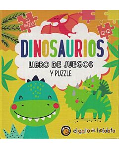 DINOSAURIOS LIBRO DE JUEGOS Y PUZZLE