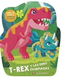 T REX Y LAS DINO OLIMPIADAS PUZZLEMANIA