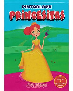 PRINCESITAS CON TITERES PARA RECORTAR