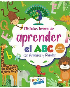 DISTINTAS FORMAS DE APRENDER EL ABC CON ANIMALES Y PLANTAS