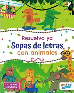 DISTINTAS FORMAS DE RESOLVER SOPA DE LETRAS CON ANIMALES