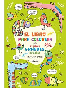LIBRO PARA PINTAR DE LOS PEQUEÑOS GRANDES ARTISTAS