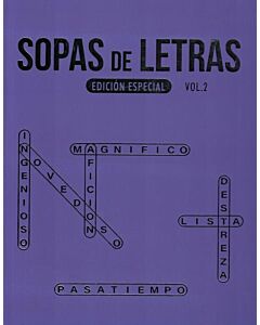 SOPAS DE LETRAS VOL 2 EDICION ESPECIAL