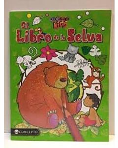 LIBRO DE LA SELVA, EL PARA COLOREAR