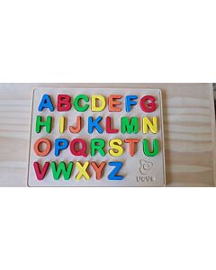 ABC ABECEDARIO LETRAS DE MADERA