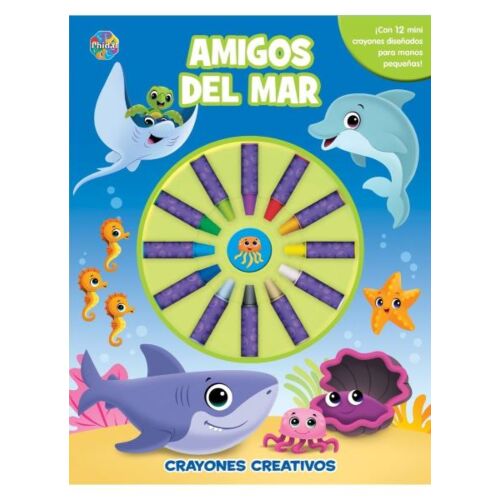 AMIGOS DEL MAR CRAYONES CREATIVOS
