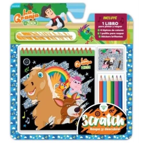 GRANJA DE ZENON, LA BLISTER SCRATCH RASPA Y DESCUBRE