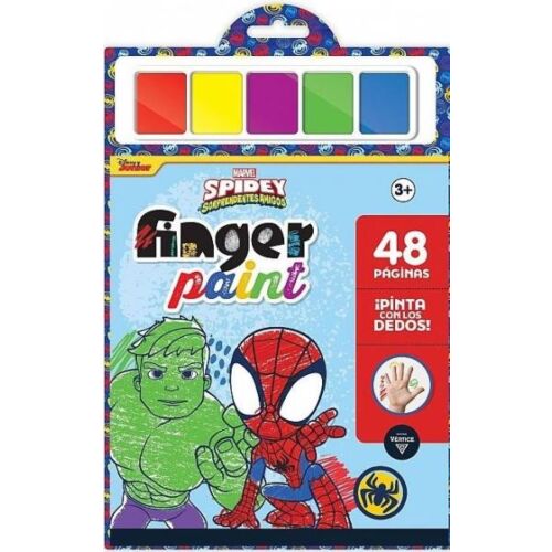 SPIDEY Y SUS SORPRENDENTES AMIGOS BLISTER FINGER PAINT