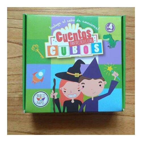 CUENTOS FANTASTICOS CON CUBOS BRUJA Y HECHICERO