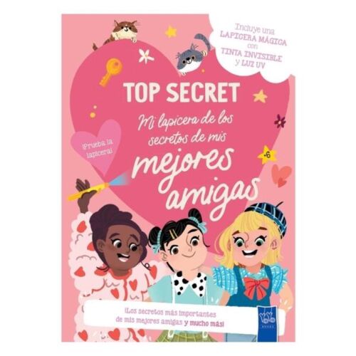 TOP SECRET MI LAPICERA DE LOS SECRETOS DE MIS MEJORES AMIGAS