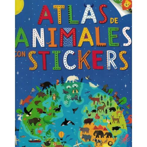 ATLAS DE ANIMALES CON STICKERS