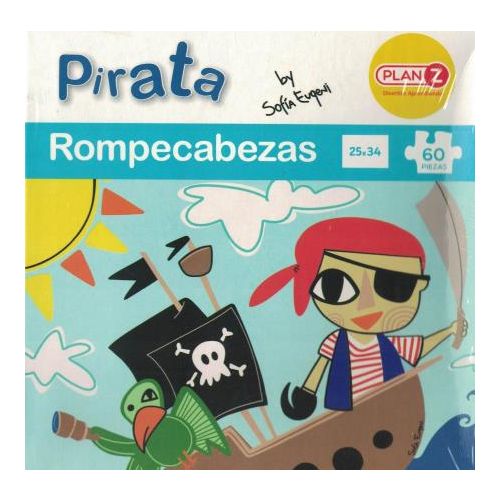 PIRATA ROMPECABEZAS 60 PIEZAS