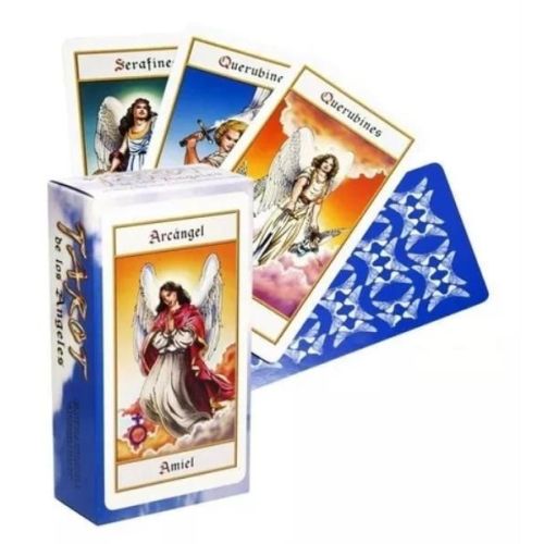 TAROT DE LOS ANGELES LIBRO + CARTAS