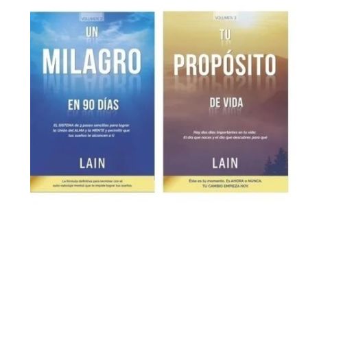 PACK TU PROPOSITO DE VIDA Y UN MILAGRO EN 90 DIAS LAIN