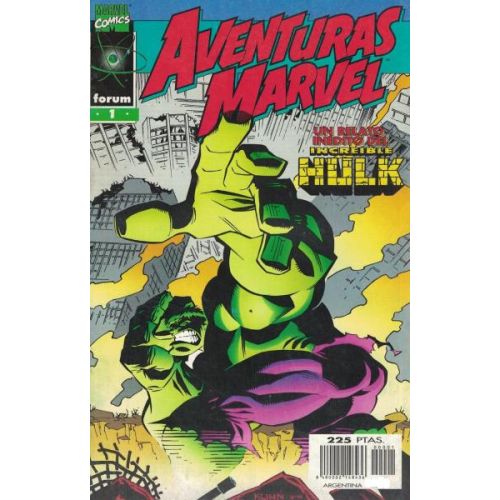 AVENTURAS MARVEL VOL 1 UN RELATO INEDITO DEL INCREIBLE HULK