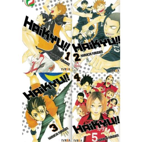 PACK HAIKYU CUATRO TOMOS