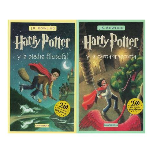 PACK HARRY POTTER TOMO 1 Y 2 TAPA DURA