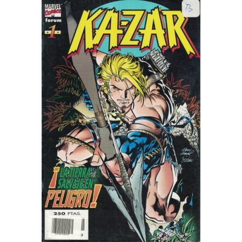 KA-ZAR LA TIERRA SALVAJE EN PELIGRO VOL 1