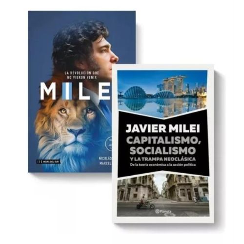 PACK MILEI CAPITALISMO SOCIALISMO, LA REVOLUCION QUE NO VIERON VENIR