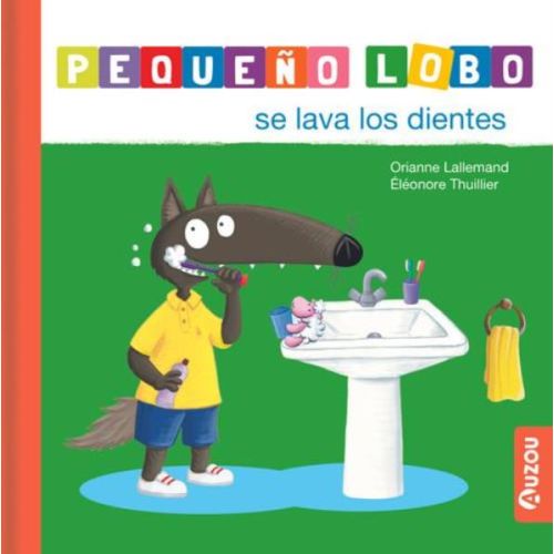 PEQUEÑO LOBO SE LAVA LOS DIENTES