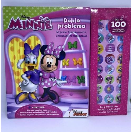 MINNIE DOBLE PROBLEMA CON STICKERS