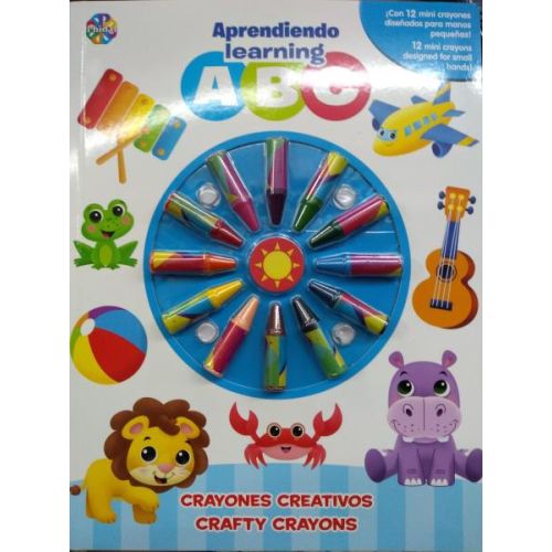 APRENDIENDO ABC CRAYONES CREATIVOS