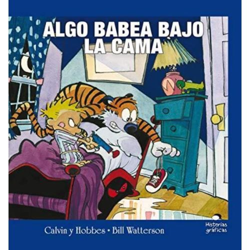ALGO BABEA BAJO LA CAMA CALVIN Y HOBBES 2