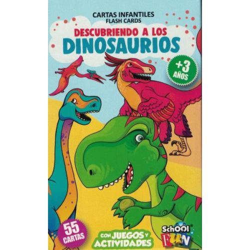 DESCUBRIENDO A LOS DINOSAURIOS CARTAS INFANTILES CON JUEGOS Y ACTIVIDADES