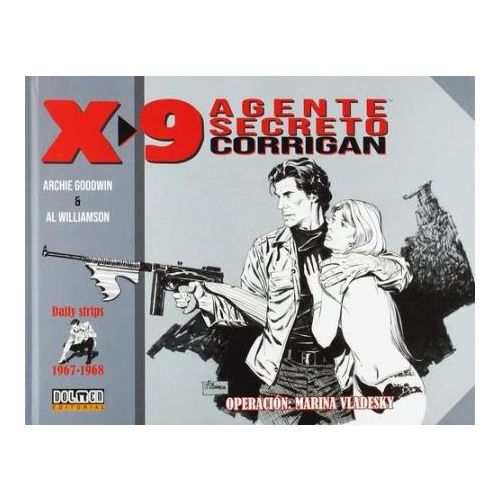 AGENTE SECRETO CORRIGAN X9 1967-1968 OPERACION MARINA VLADESKY