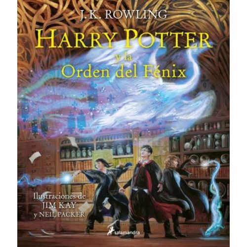 HARRY POTTER Y LA ORDEN DEL FENIX ILUSTRADO