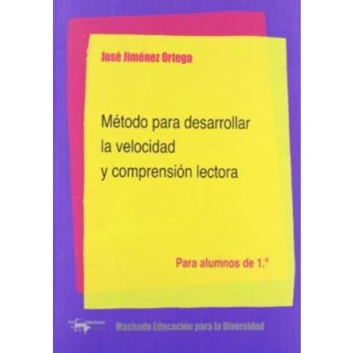 METODO PARA DESARROLLAR LA VELOCIDAD Y COMPRENSION LECTORA 1