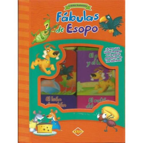 FABULAS DE ESOPO 6 LIBRITOS ACARTONADOS