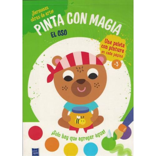 PINTA CON MAGIA EL OSO