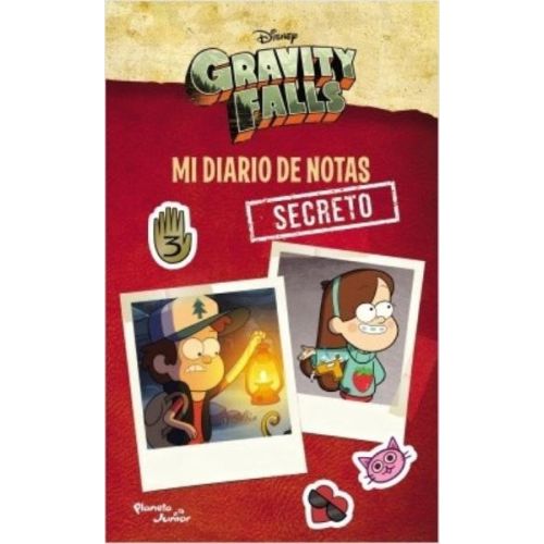 GRAVITY FALLS MI DIARIO DE NOTAS SECRETO