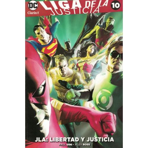 LIGA DE LA JUSTICIA VOL 10 JLA LIBERTAD Y JUSTICIA