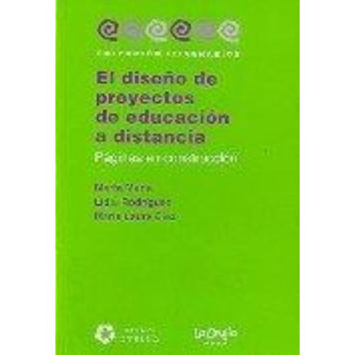 DISEÑO DE PROYECTOS DE EDUCACION A DISTANCIA, EL