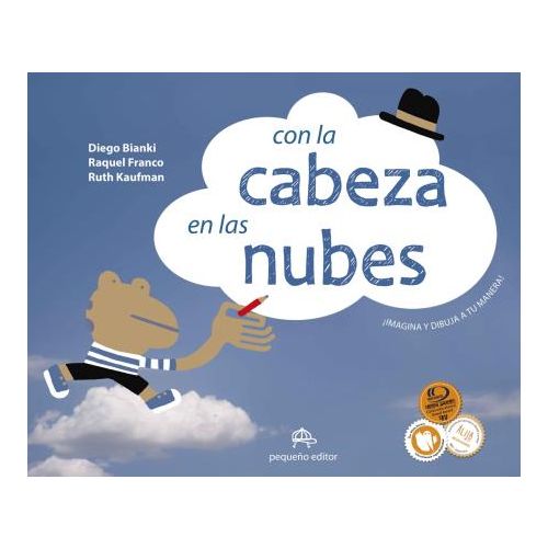 CON LA CABEZA EN LAS NUBES TAPA DURA