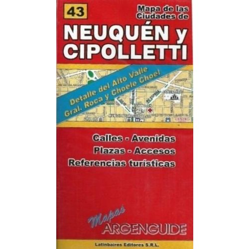 MAPA DE LAS CIUDADES DE NEUQUEN Y CIPOLLETTI 43