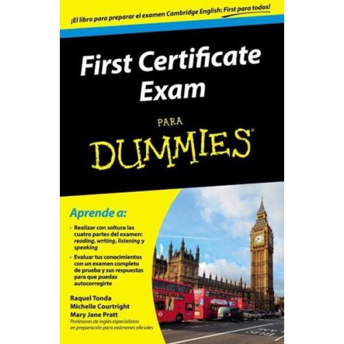 FIRST CERTIFICATE EXAM PARA DUMMIES