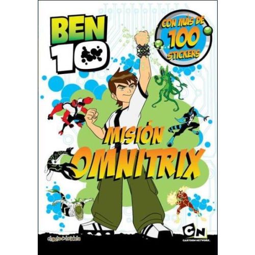 BEN 10 PINTA Y JUEGA EN MISION OMNITRIX