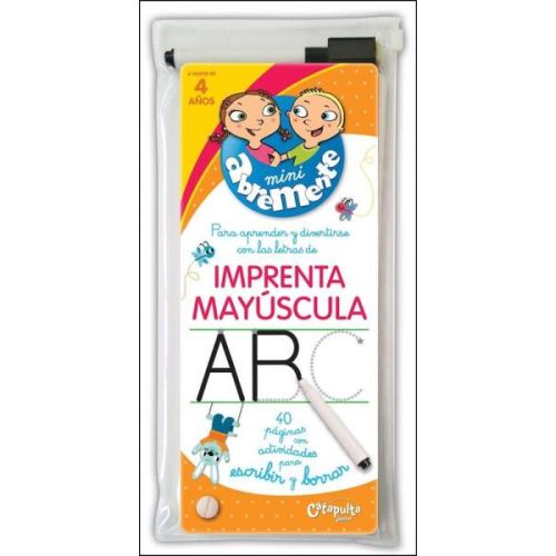 MINI ABREMENTE IMPRENTA MAYUSCULA